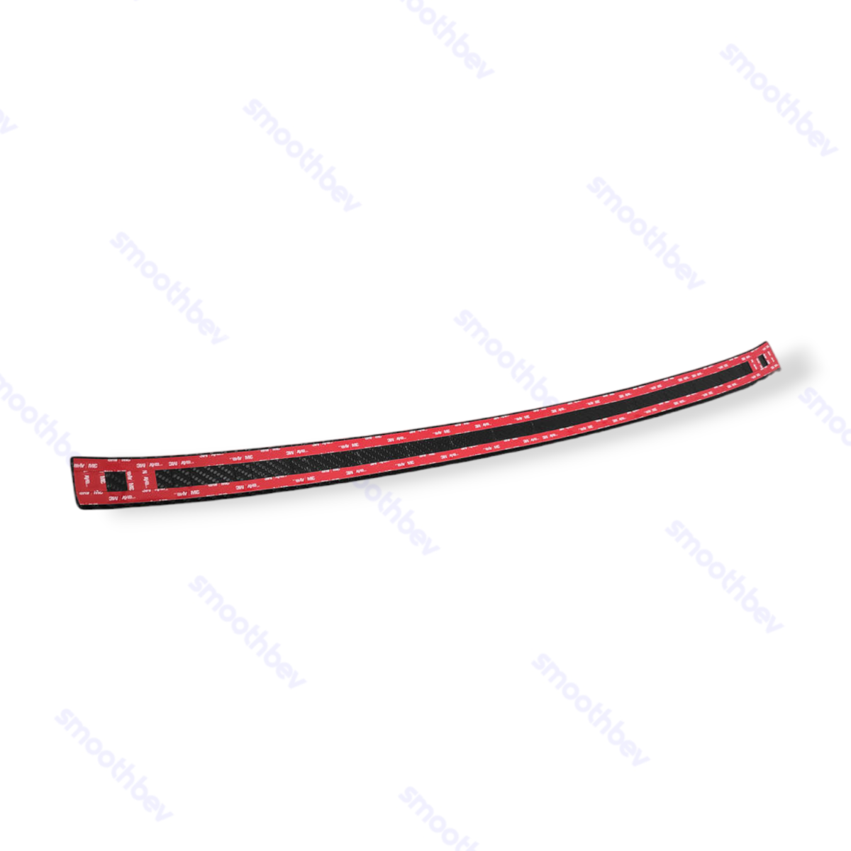 Boot sill protector, carbon - Smoothbev